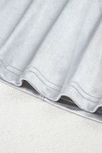 Round Neck Satin Tank Top