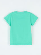Children's Dinosaur Round Neck Short Sleeve T-Shirt