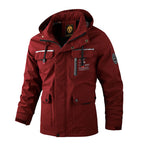 Men's Plus Size Hooded Jacket for Autumn & Winter