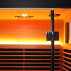 Lugano 2-Person Outdoor Full-Spectrum Infrared Sauna With Aluminum Alloy Exterior & WiFi (SAK14973)