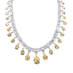 Canary Yellow Vanderbilt Necklace