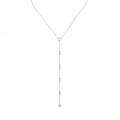 Y Bezel Station Necklace