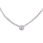 Round Stone Necklace