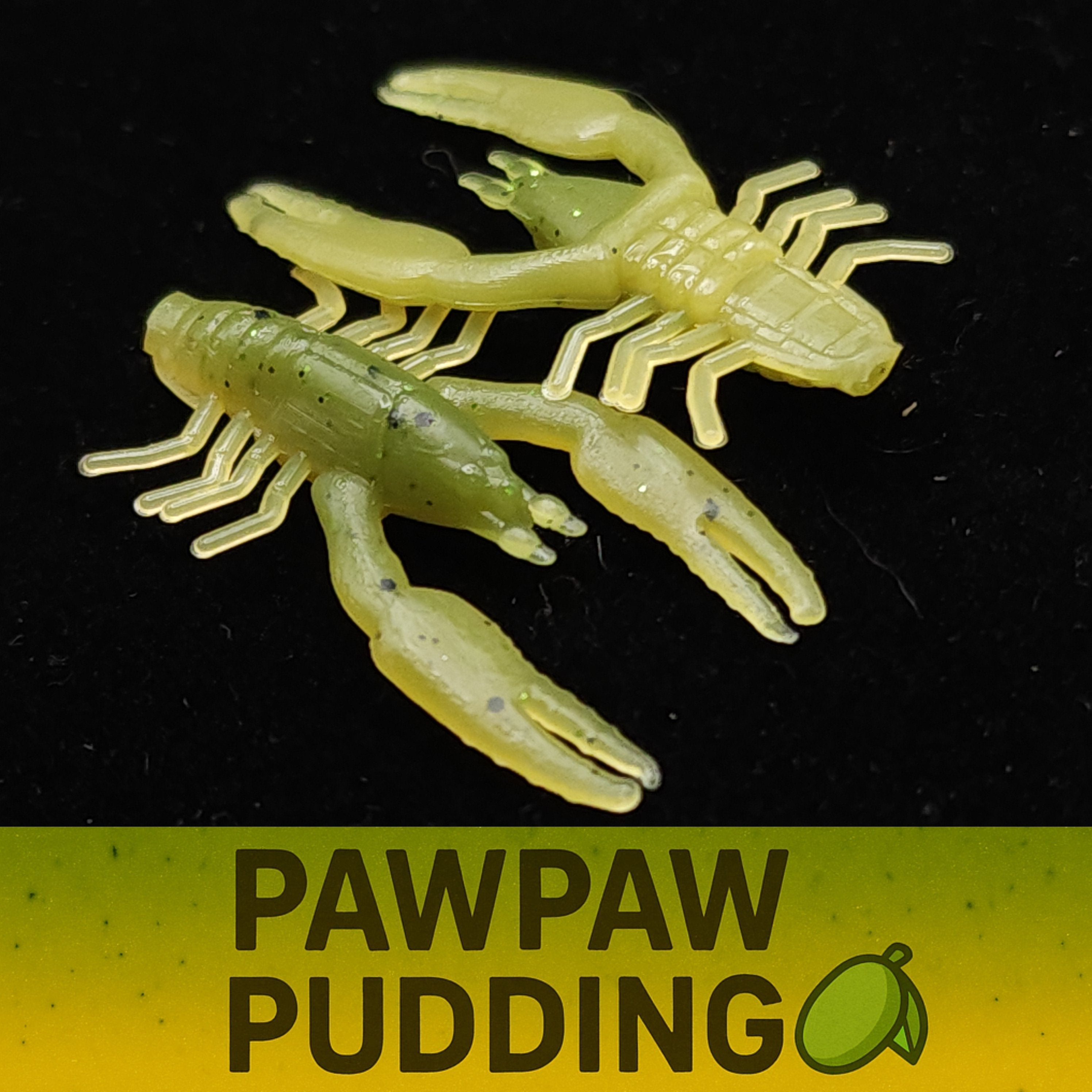 Jar of 1" Inch Micro Crayfish "The Creek Crawler"