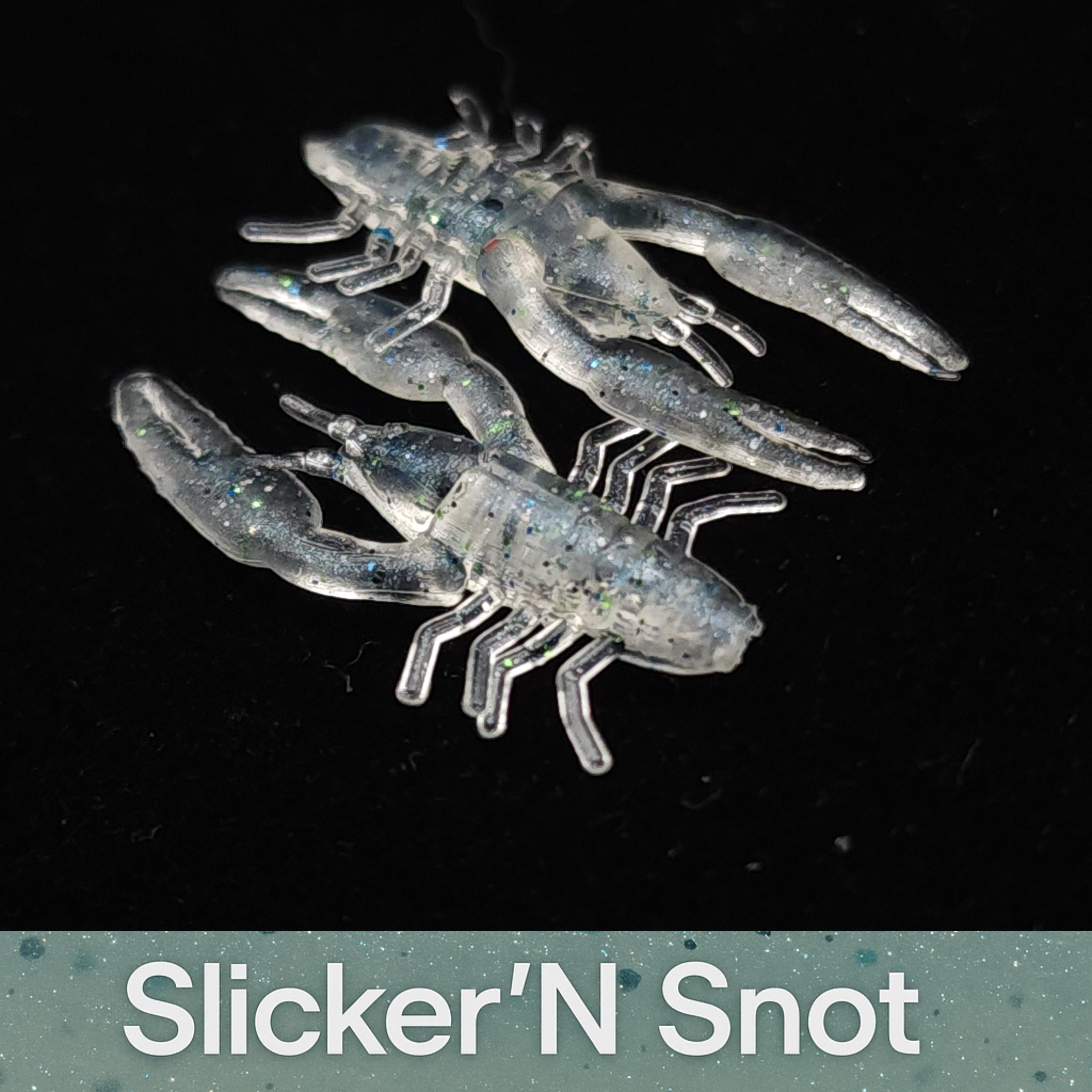 Jar of 1" Inch Micro Crayfish "The Creek Crawler"