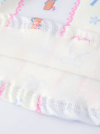 Easter Egg and Cross Print Christening Girls Dress