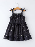Summer Daisy Girls Bow Dress