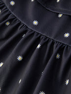 Summer Daisy Girls Bow Dress