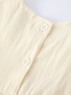 Rainbow Sailboat Embroidered Girls Dress