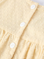 Farm Girl Chicken Smocked Bow Ruffle Dress