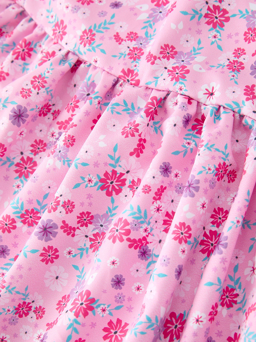Mommy & Me Adult Dress – Spring Floral Print