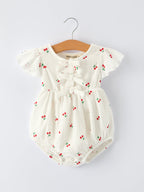 Baby Girls Spring Cherry Romper