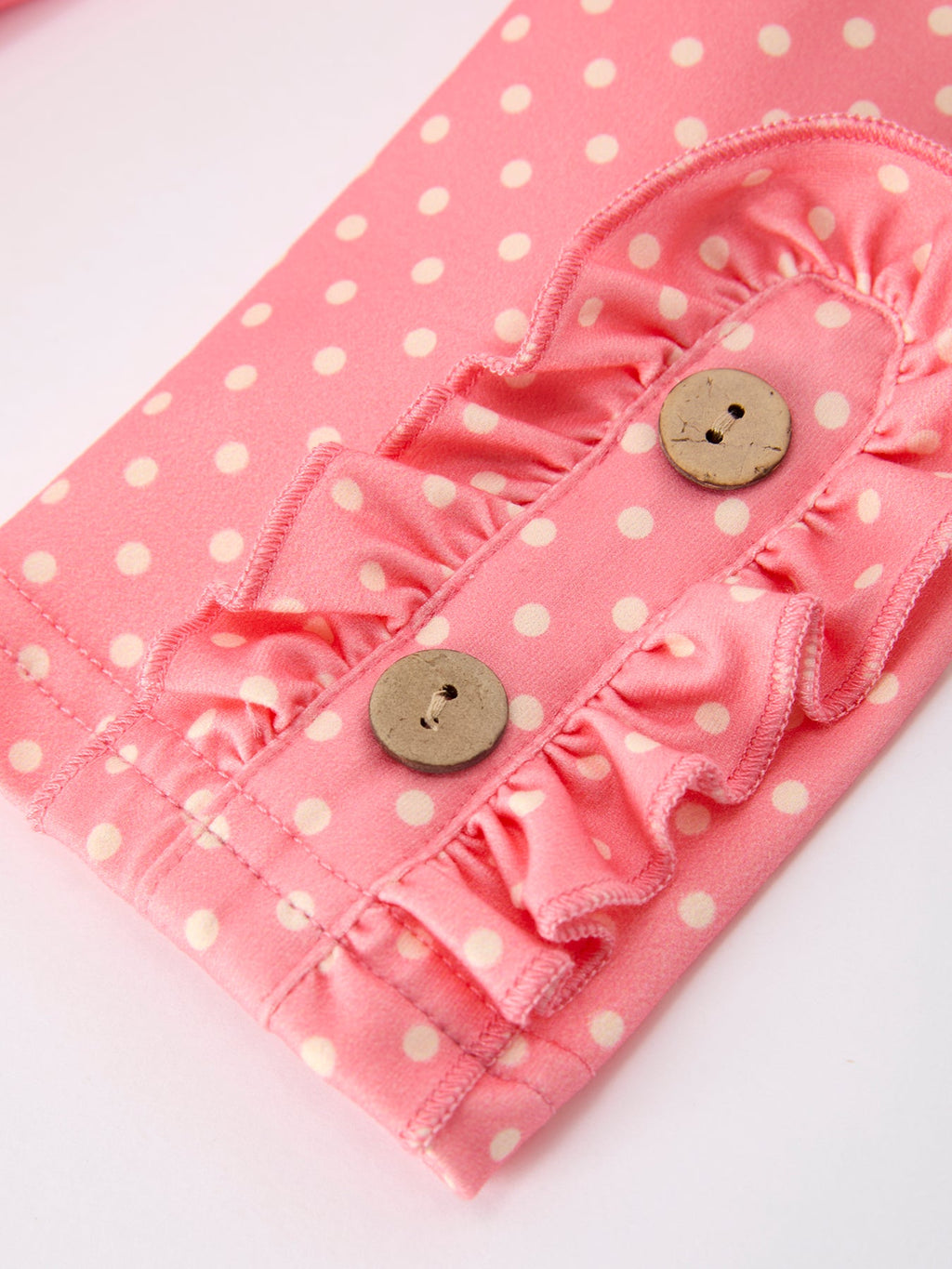 Girls Back To School Apple Pencil Polka Dot Dress Leggings Set