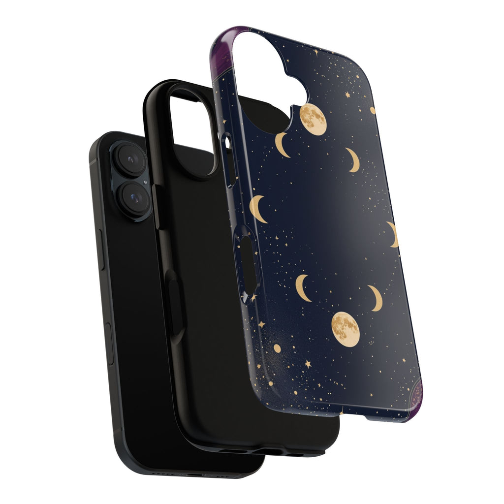 Moon Phases Phone Case — Celestial Night Sky iPhone Case