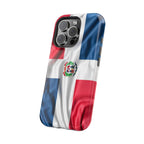 Dominican Republic Flag Magnetic Impact Resistant Phone Case