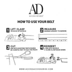 Genuine Leather Ratchet Belt