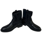 NWT Dolce Vita Womens Size 8 Black 1.5" Heel Boots Side Zip Round Toe Shoes