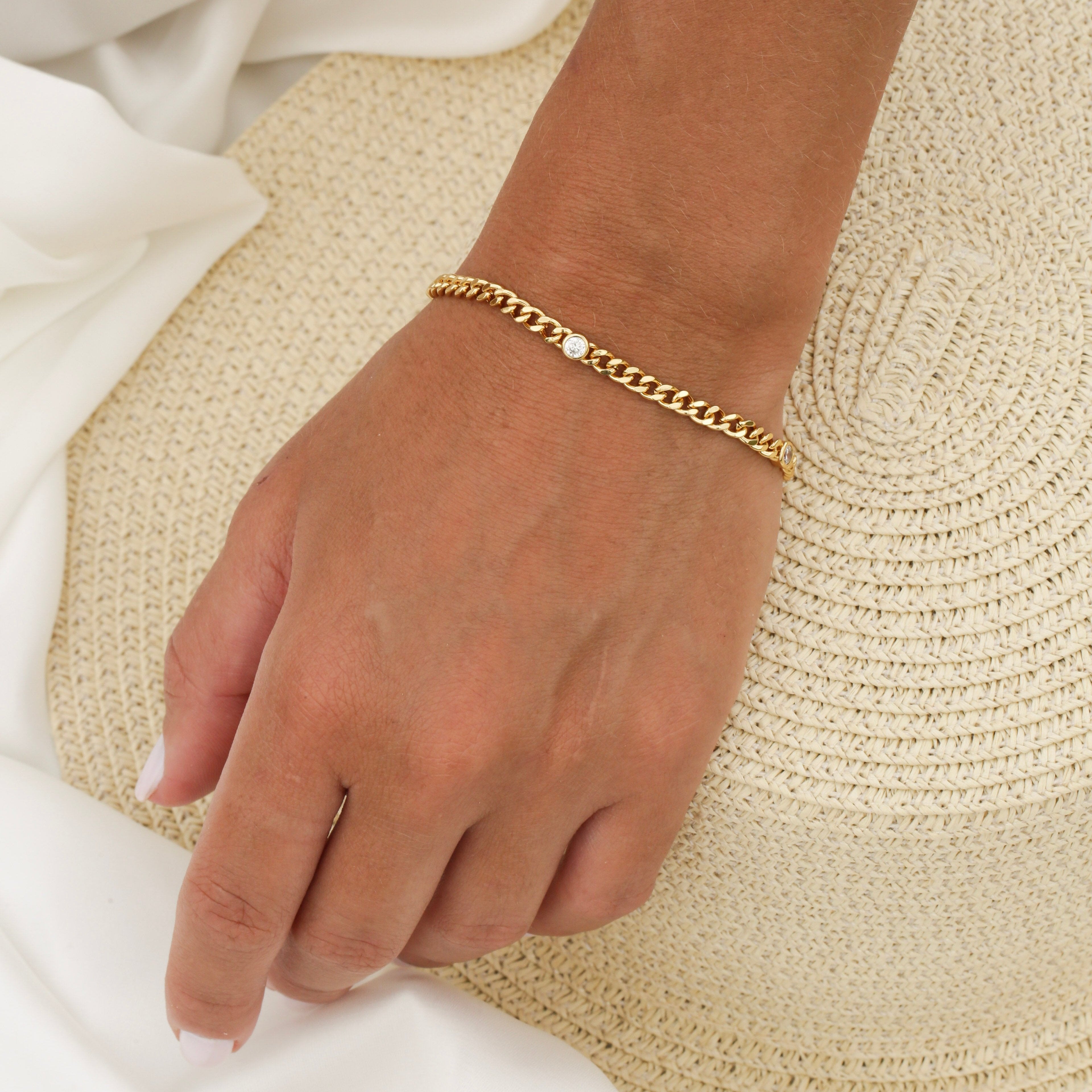 Halo Bracelet Stack