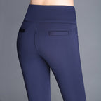 High Waist Velvet Padded Leggings for Women