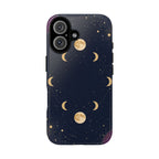 Moon Phases Phone Case — Celestial Night Sky iPhone Case