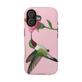 Phone Case — Pink Hummingbird Floral Magnetic Impact‑Resistant Case