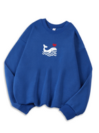 Womens Casual Sweatshirt With Print Cozy Hoodie For Fall Soft Wool Blend
