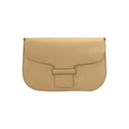 Genuine leather small shoulder bag for women trendy classic style hobo