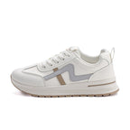 Unisex Chunky Sole Casual Cross-Strap Sneakers