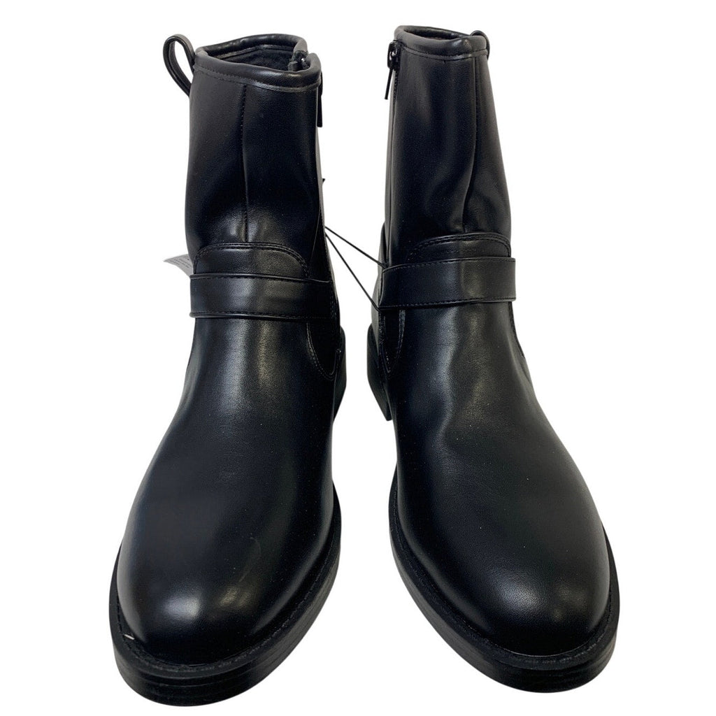 NWT Dolce Vita Womens Size 8 Black 1.5" Heel Boots Side Zip Round Toe Shoes