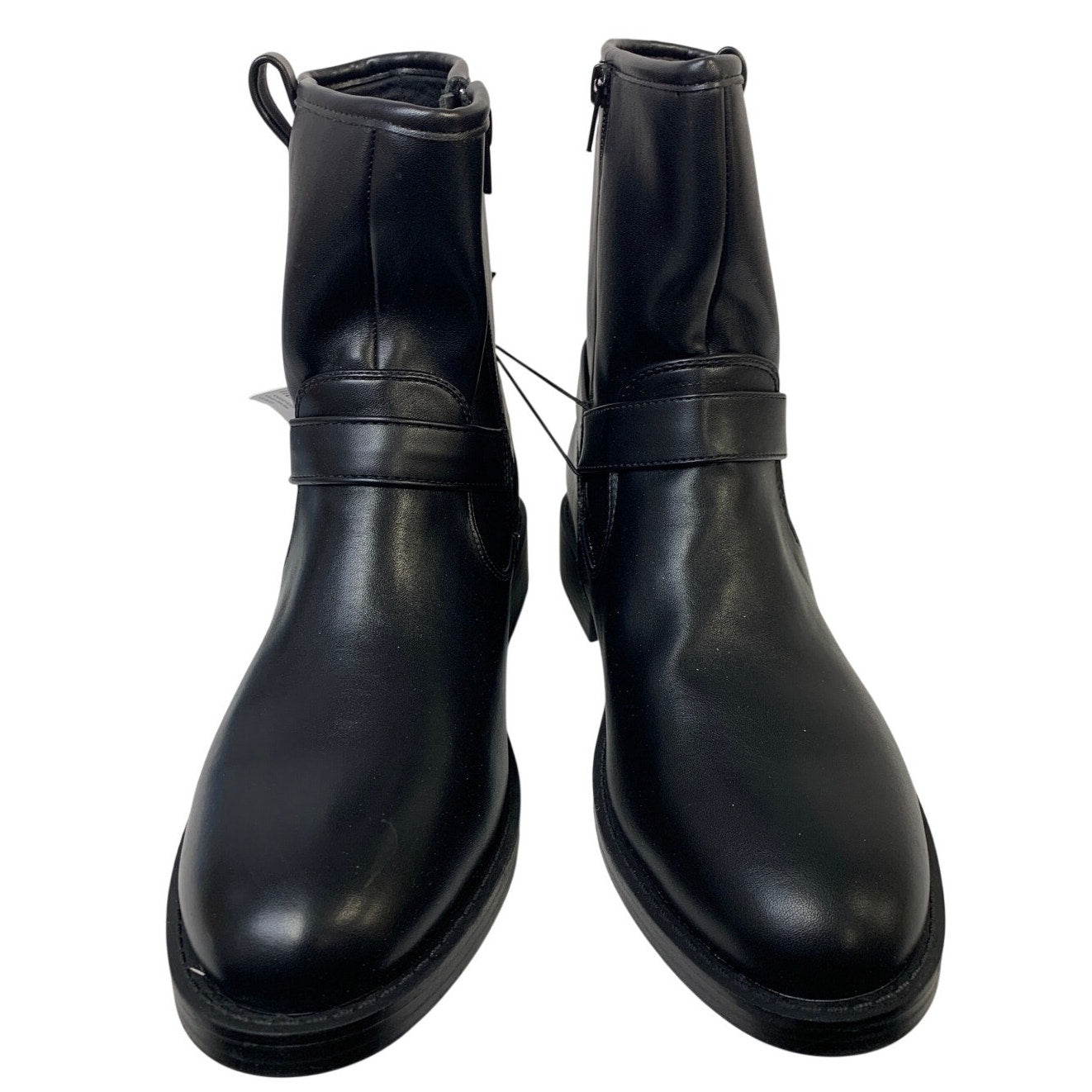 NWT Dolce Vita Womens Size 8 Black 1.5" Heel Boots Side Zip Round Toe Shoes