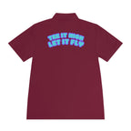 Tee-bone - Golf Polo Shirt with 'Tee It High, Let It Fly' Design