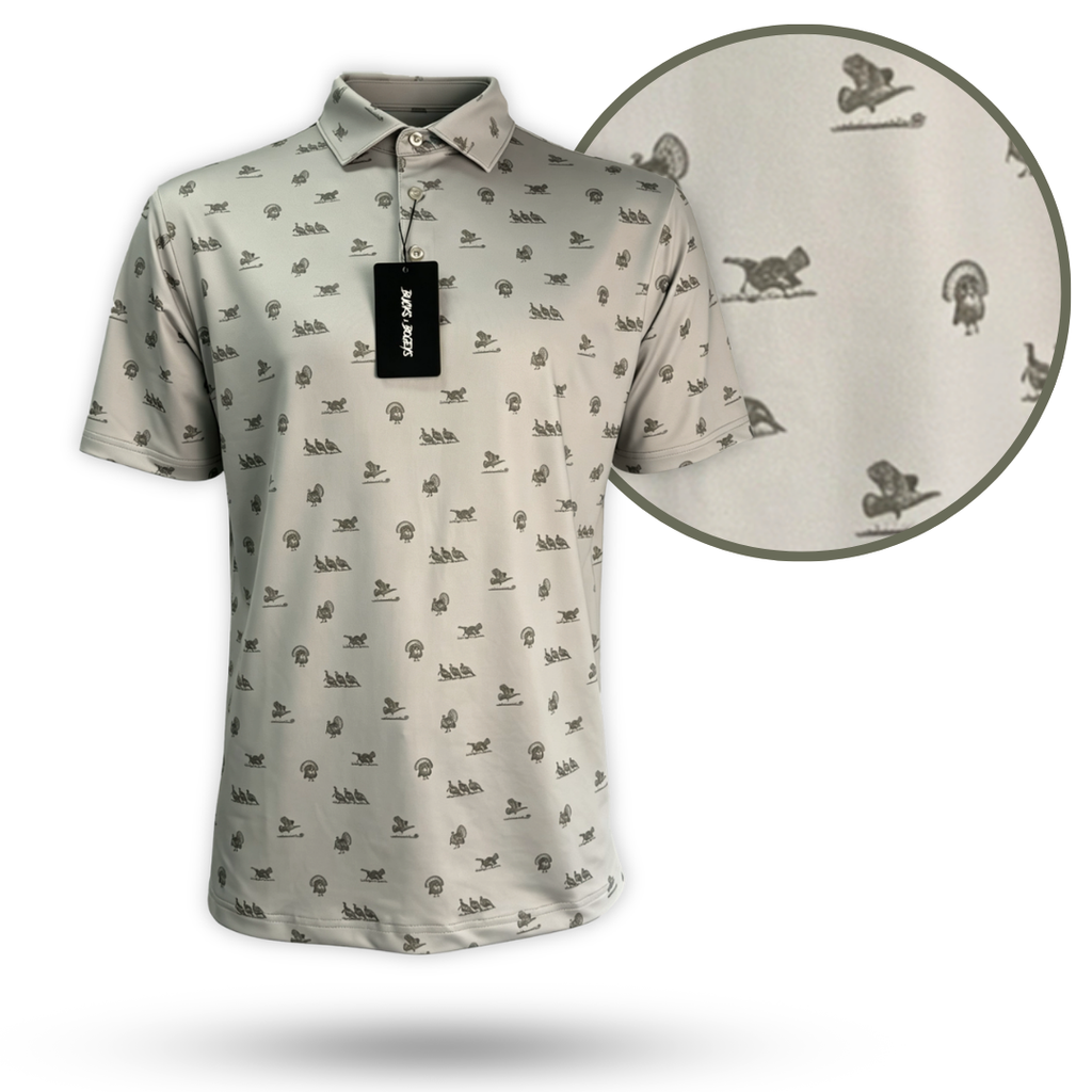"Turkey Tom" Golf Polo