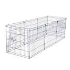 24" Tall Wire Fence 8 Panel Pet Folding Metal Play Pen