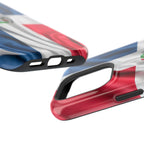 Dominican Republic Flag Magnetic Impact Resistant Phone Case
