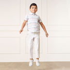 Linen Short Sleeve Button Down Shirt - Baby