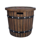 Alora 25-Inch Round 40K BTU Liquid Propance Concrete Fire Pit (SAK88764)