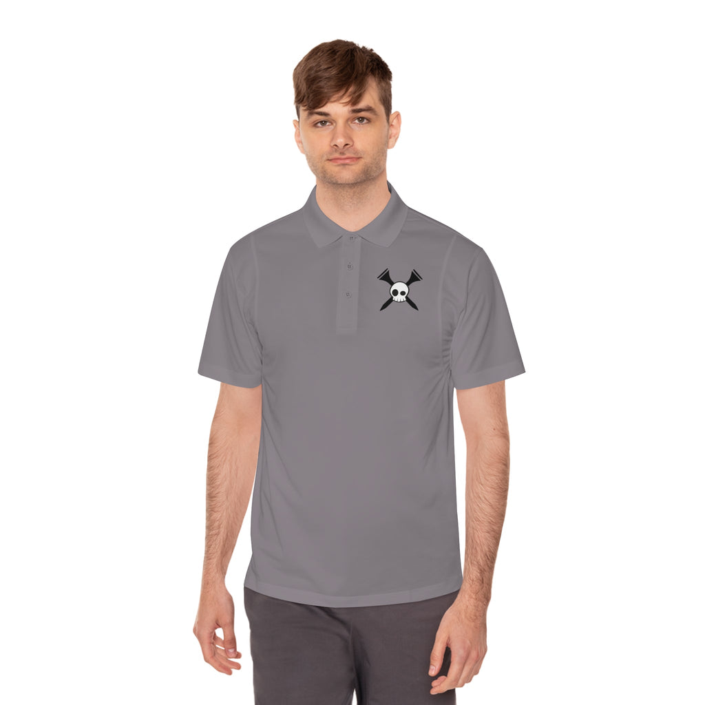 Tee-bone - Golf Polo Shirt with 'Tee It High, Let It Fly' Design