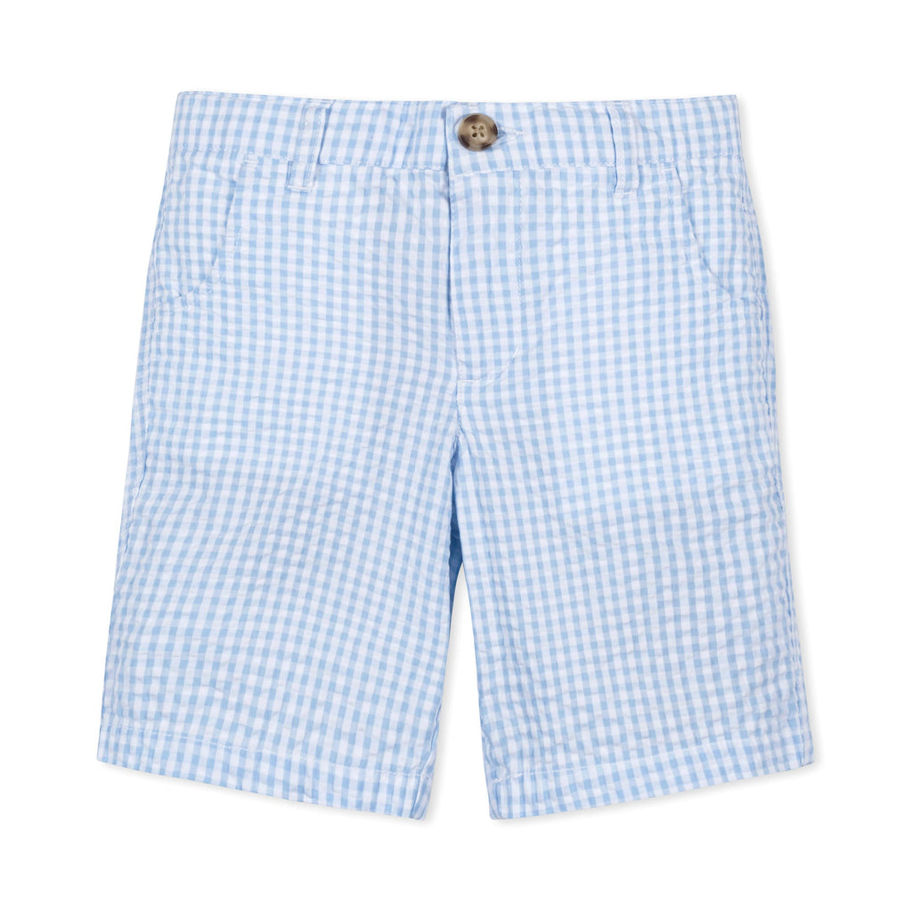 Organic Seersucker Short