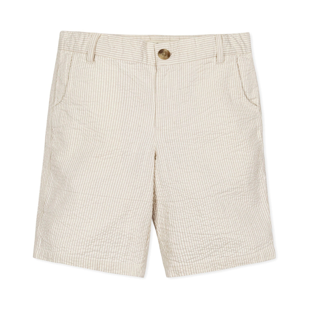 Organic Seersucker Short