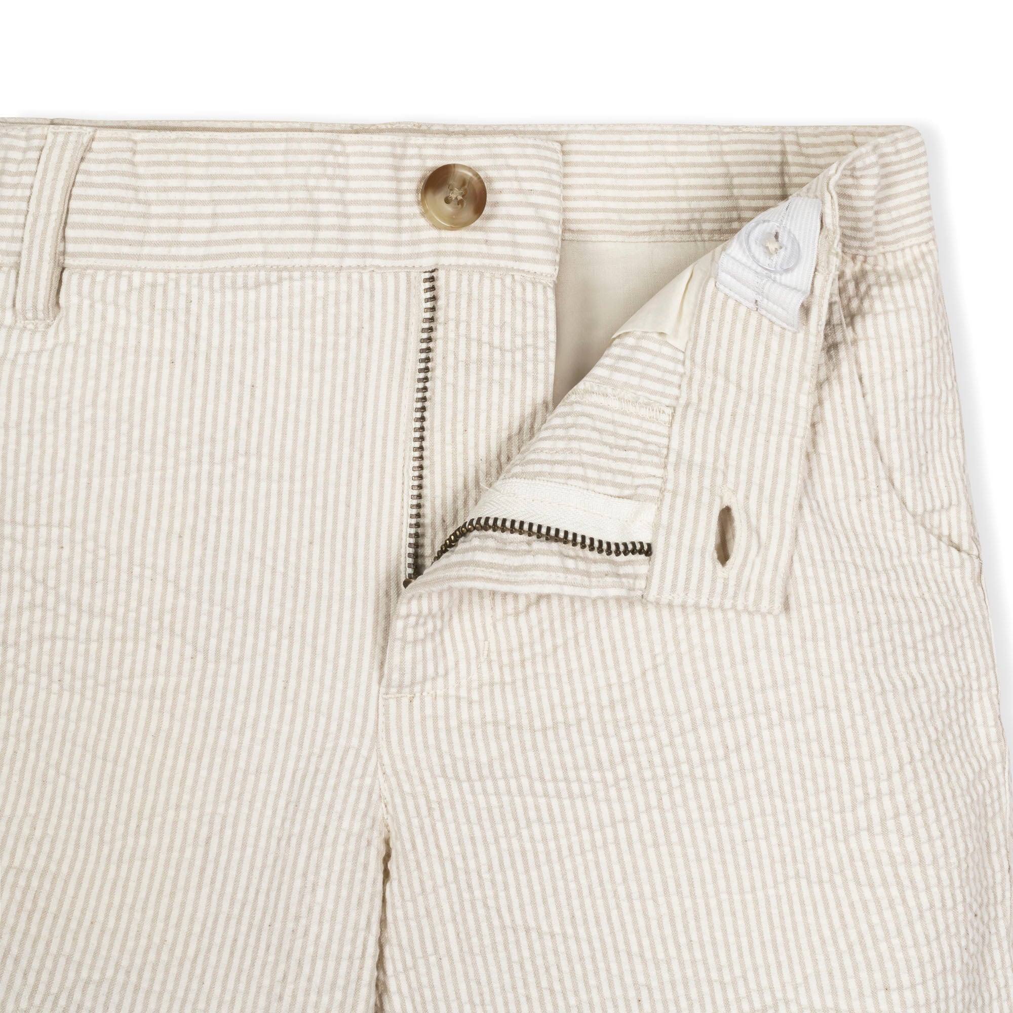 Organic Seersucker Short