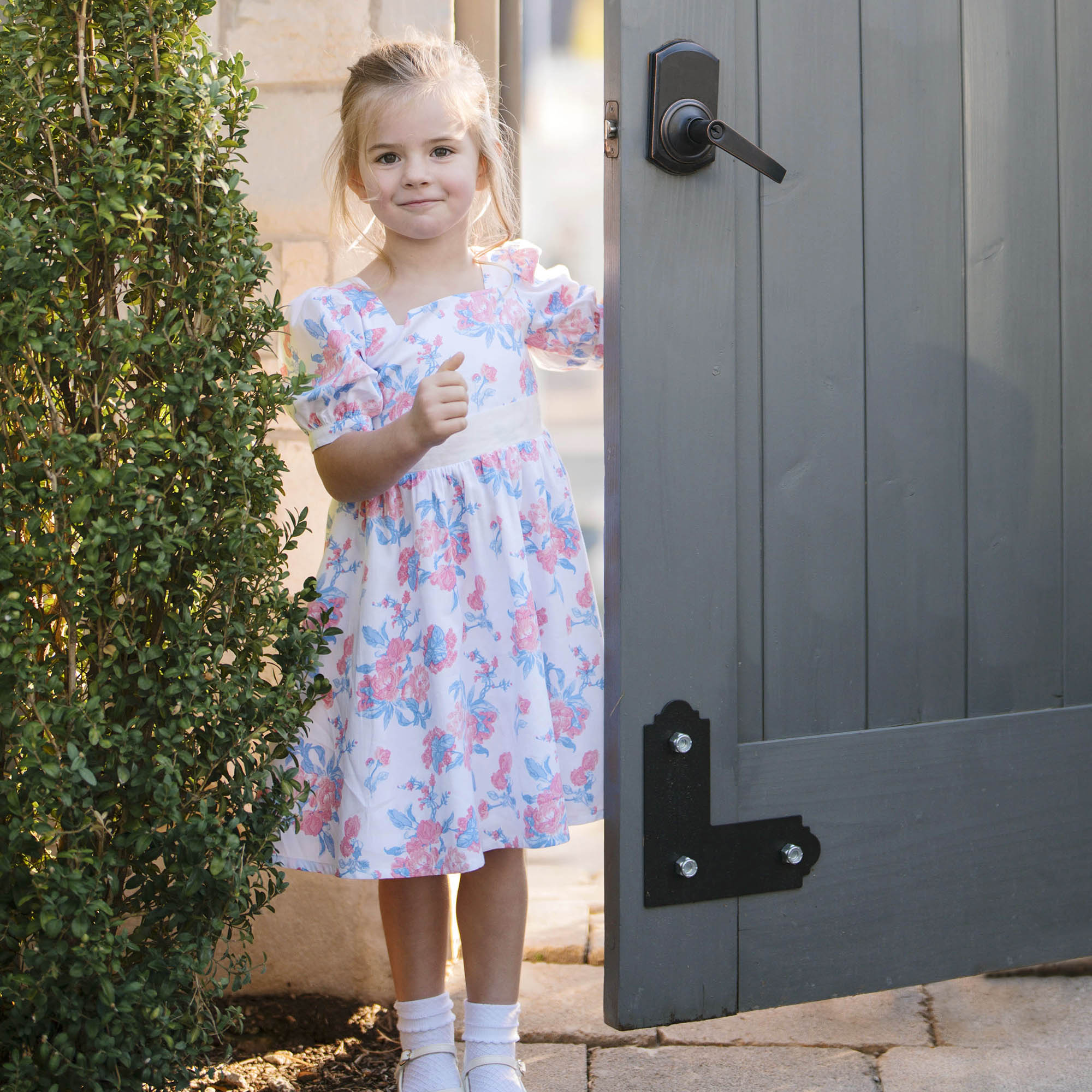 Organic Puff Sleeve Party Dress
