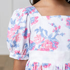 Organic Puff Sleeve Party Dress