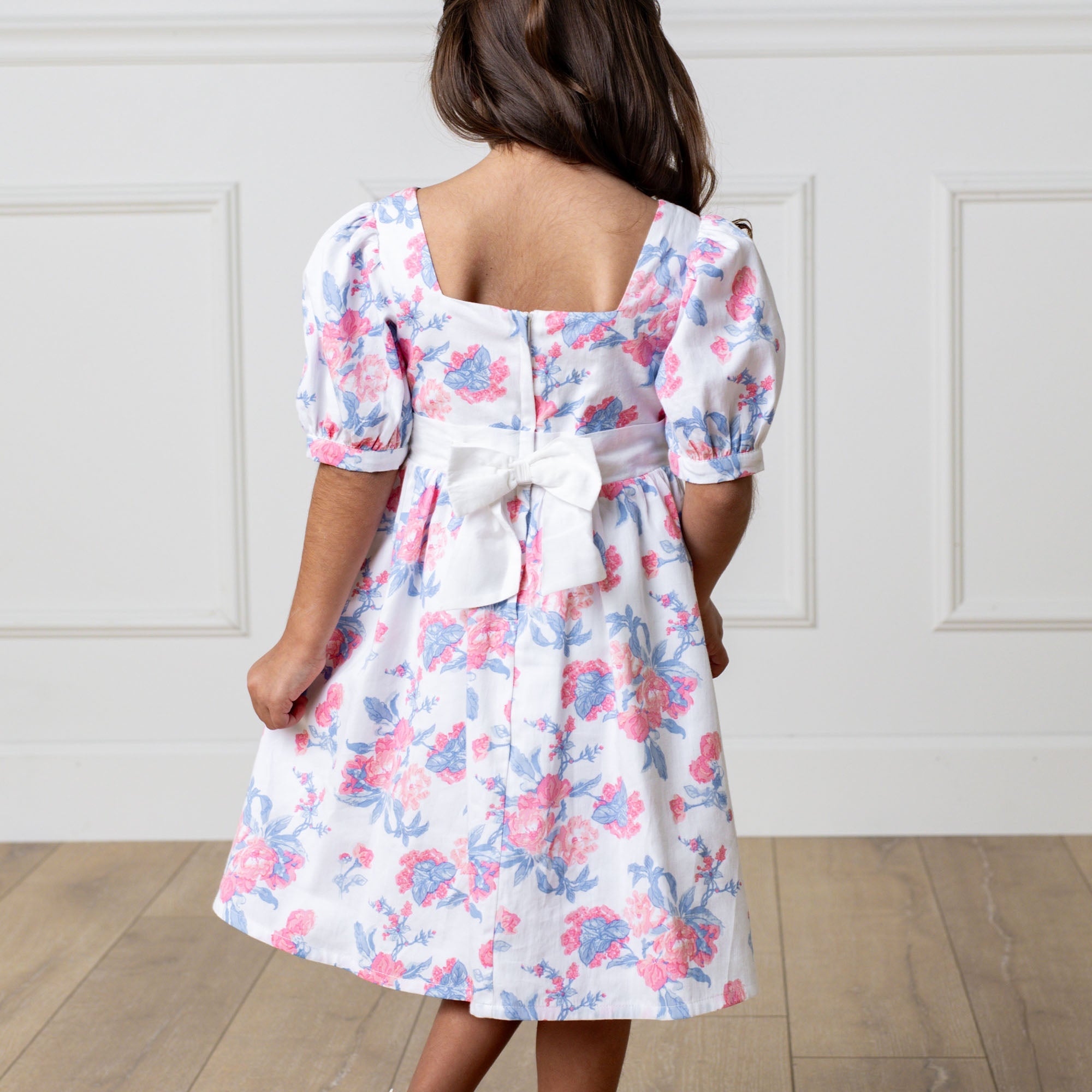 Organic Puff Sleeve Party Dress