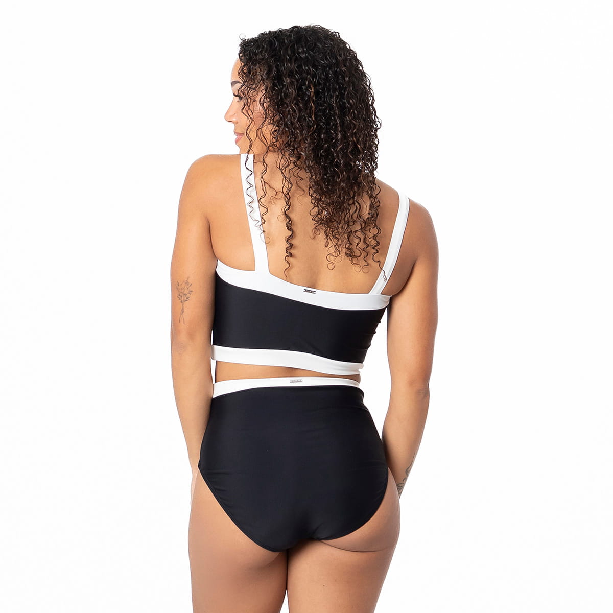 Banded High Waist Bottoms