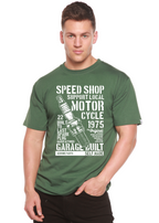 Spark Plug Spun Bamboo® Men's Bamboo Viscose/Organic Cotton Short Sleeve Graphic T-Shirt