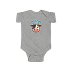 Cute Cow Baby Bodysuit, Holy Cow I'm Cute Infant Outfit, Baby Shower Gift, Animal Lover Apparel, Adorable Baby Clothes