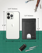 Slim Money Clip Bifold Wallet