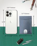 Slim Money Clip Bifold Wallet
