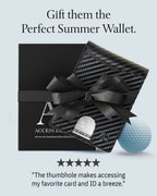 Pull Strap Bifold Wallet