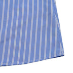 Women’s Striped Tie-Front Puff Sleeve Mini Dress